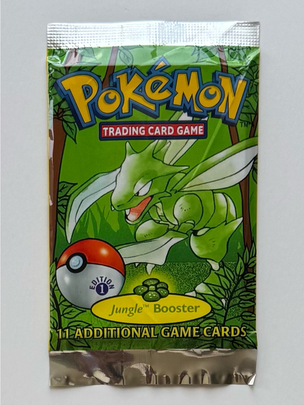 Pokemon 1999 Jungle 1st Ed Booster Pack Scythers Vtg WOTC Sealed Fan Art Custom